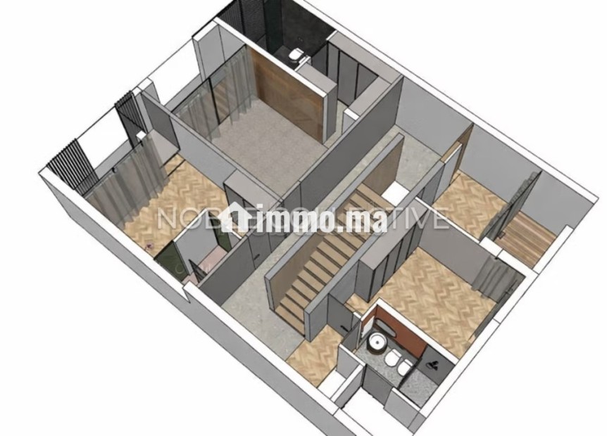 A Vendre Terrain de 200m² à Bouskoura - Vente Immobilier - Bouskoura - photo 3