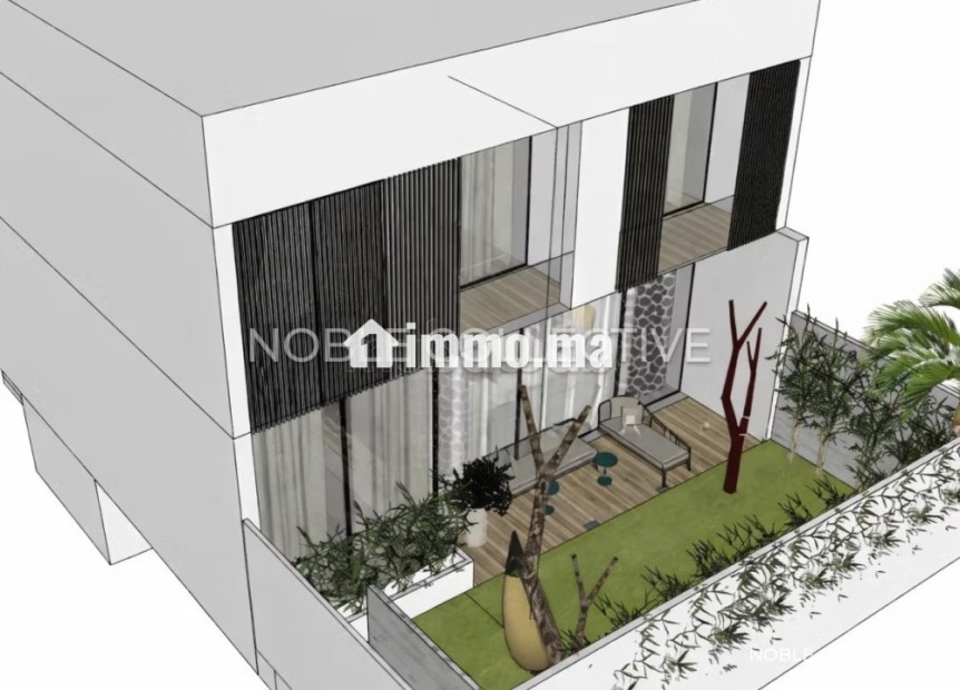 A Vendre Terrain de 200m² à Bouskoura - Vente Immobilier - Bouskoura - photo 4