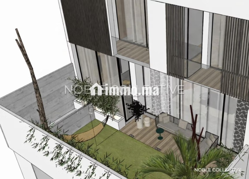 A Vendre Terrain de 200m² à Bouskoura - Vente Immobilier - Bouskoura - photo 5
