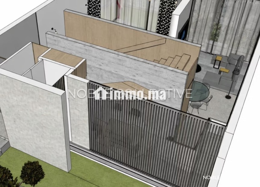 A Vendre Terrain de 200m² à Bouskoura - Vente Immobilier - Bouskoura - photo 7