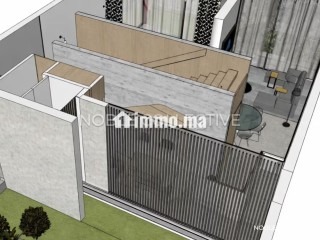 A Vendre Terrain de 200m² à Bouskoura - Terrain à vendre - Bouskoura