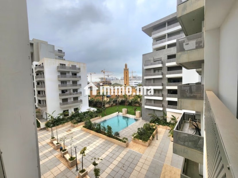 Superbe appartement à louer à Casablanca Finance City. Superficie 55 m². Jardin et ascenseur - Location Immobilier - Casablanca - photo 1