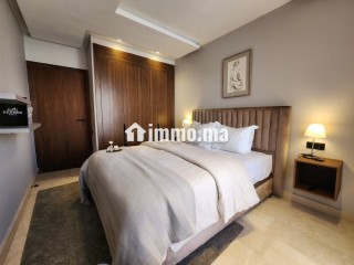 Louez cet appartement à Ferme Bretonne Hay Arraha. 1 belle chambre. Bien meublé - Appartement à louer - Casablanca