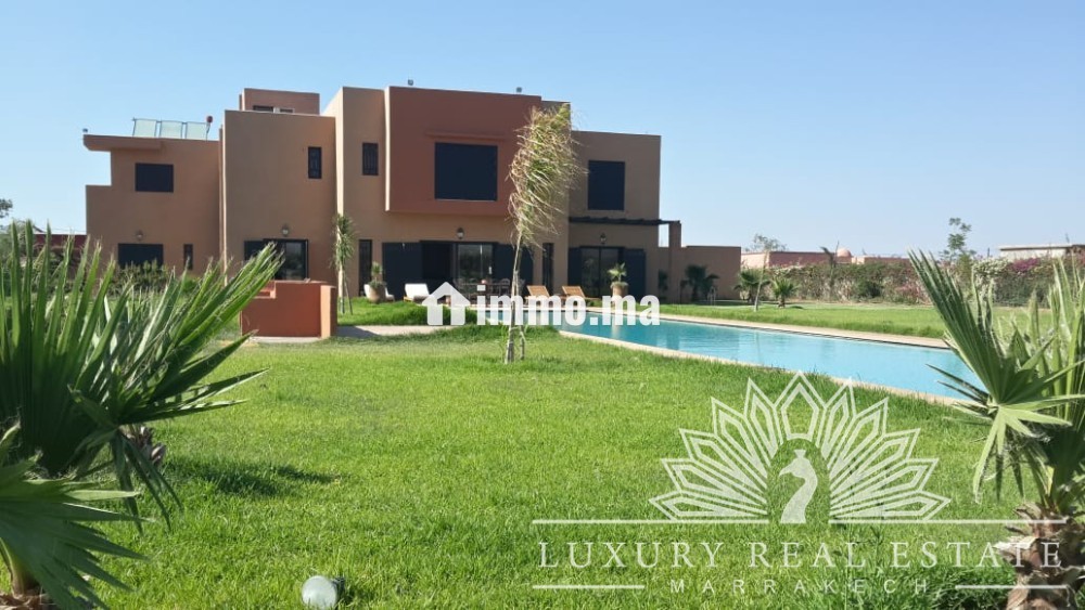 Villa avec superbe vue sur l’Atlas - Vente Immobilier - Marrakech - photo 1