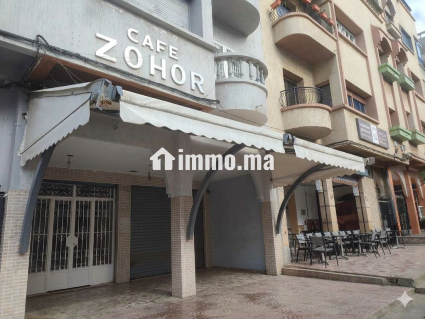 Local commercial 128m2+terrasse sur boulevard - Location Immobilier - Mohammedia - photo 1