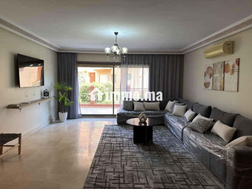 شقة عصرية مجدده مفروشة بالكامل 96م² بتراس كبير، للإيجار الشهري في جيليز - Location Immobilier - Marrakech - photo 1