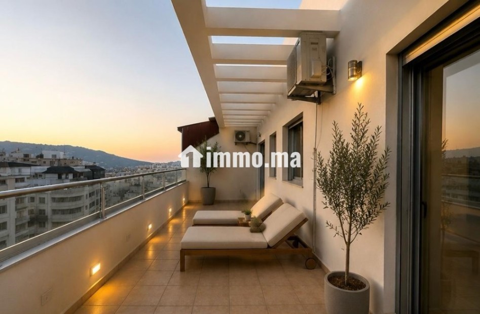 Bel appartement avec grande terrasse ensoleillé - Location Immobilier - Tanger - photo 1