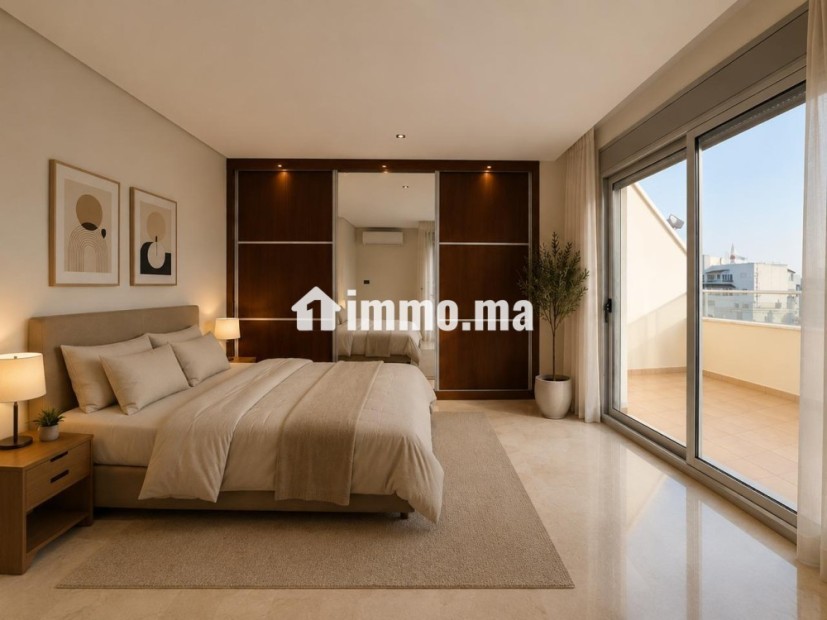 Bel appartement avec grande terrasse ensoleillé - Location Immobilier - Tanger - photo 2