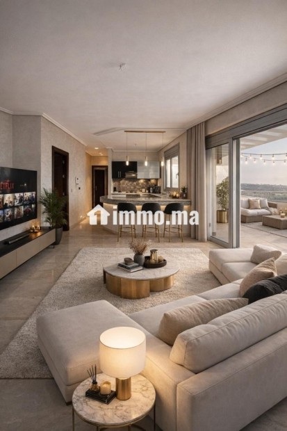 Bel appartement avec grande terrasse ensoleillé - Location Immobilier - Tanger - photo 3
