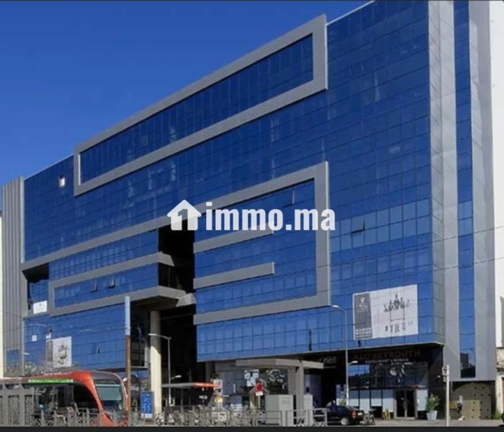 Bureau Standing 79m Bd Abdelmoumen, station Tram - Location Immobilier - Casablanca - photo 1
