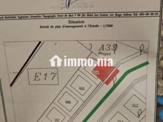 Lot de terrain villa 561m² – 3 façades. – Sefrou - Terrain à vendre - Sefrou