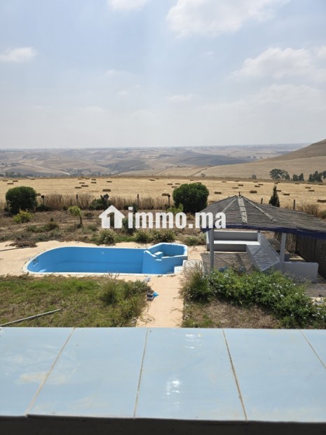 Ferme à vendre à tlate zyayda vu panoramique avec piscine 3 terrasse villa maisons de gardien - Vente Immobilier - Benslimane - photo 8