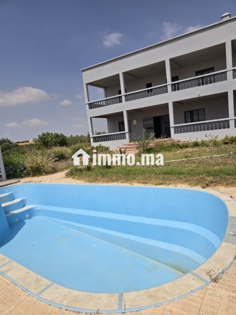 Ferme à vendre à tlate zyayda vu panoramique avec piscine 3 terrasse villa maisons de gardien - Vente Immobilier - Benslimane - photo 7