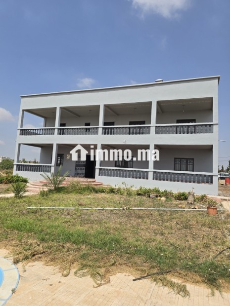 Ferme à vendre à tlate zyayda vu panoramique avec piscine 3 terrasse villa maisons de gardien - Vente Immobilier - Benslimane - photo 6