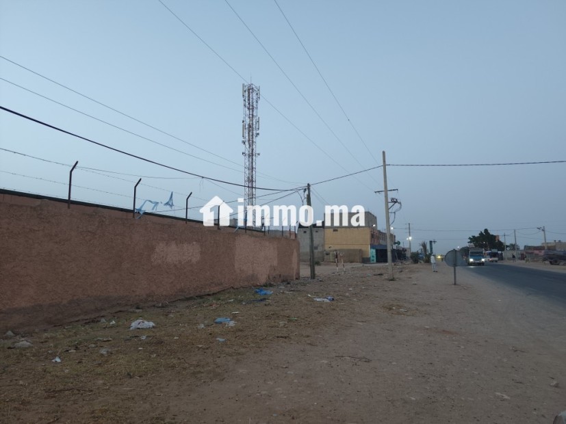 Terrain de 4996 m a biogra sur la route principale - Vente Immobilier - Ait Melloul - photo 2