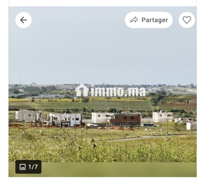 Lot de villa titré á Tamesna 540 m seulement à 1,25 Mdh - Vente Immobilier - Rabat - photo 2