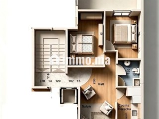 Magnifique appartement neuf de 70 m² à vendre à Martil - Appartement à vendre - Martil