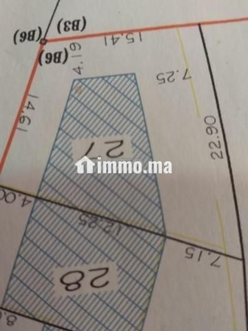 بيع بقعة أرضية لبناء فيلا - Vente Immobilier - Settat - photo 1