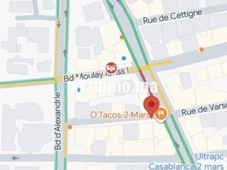 Grand studio de 100m2 en plein 2 mars - Appartement à louer - Casablanca