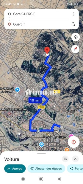 بقعة ارضية تجارية 120 متر مربع مسجلة ومحفظة واجهتين متقابلتين R+3 - Vente Immobilier - Guercif - photo 3