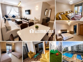 Bel appartement familial à louer à la journée – EL MANSOURIA - Appartement à louer - El Mansouria