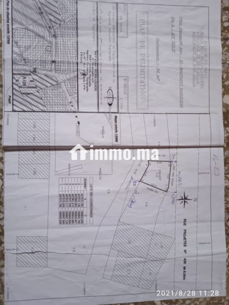 بقعة أرضية سكنية محفظة - Vente Immobilier - Beni Mellal - photo 3