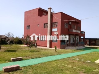 Ferme avec villa et piscine - Villa Location Vacances - Rabat
