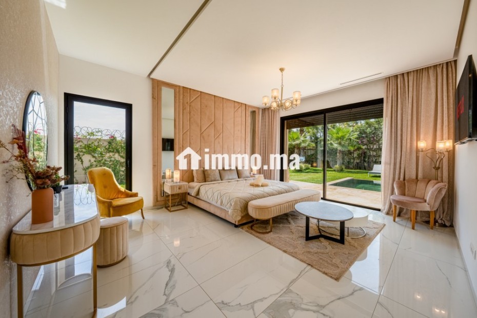 Location villa luxe - meublé - résidence fermé - Location Immobilier - Marrakech - photo 8