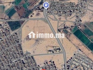 Lot terrain 210m deux façades lotissement - Terrain à vendre - Oujda
