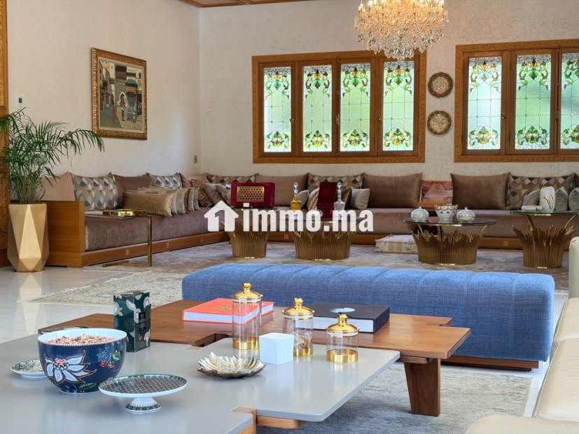 TRES BELLE VILLA - RESIDENCE PRIVEE A EL MENZAH - Vente Immobilier - Rabat - photo 4