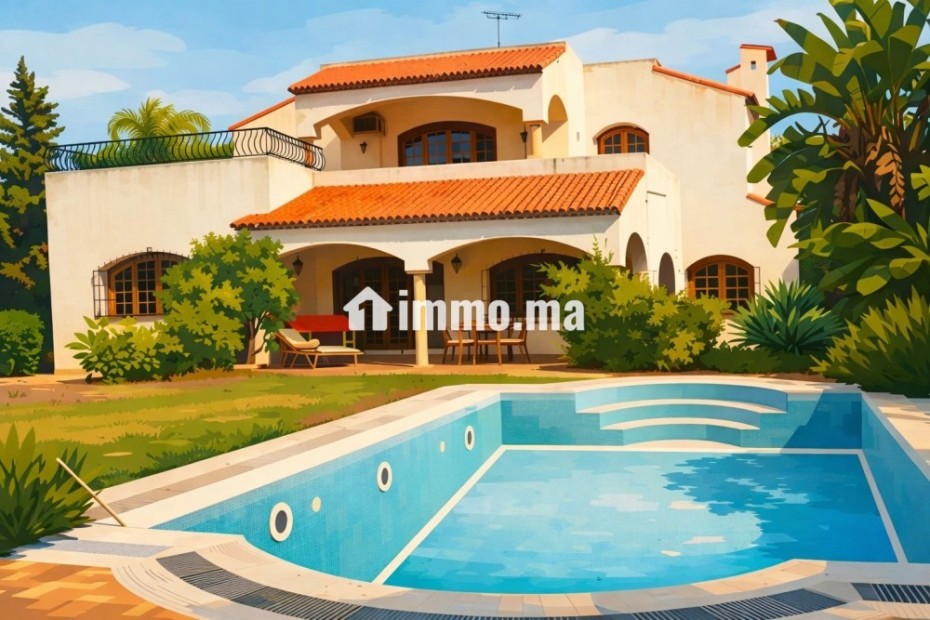 Villa construite de 800 m² sur terrain de 1648 m² - Vente Immobilier - Casablanca - photo 1