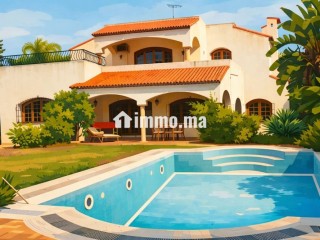 Villa construite de 800 m² sur terrain de 1648 m² - Villa à vendre - Casablanca