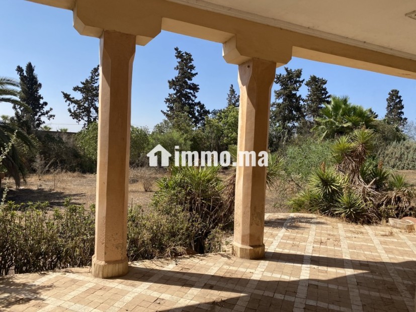 Villa R plus 1 a renover sur 1.5 ha pres de Labissa - Vente Immobilier - Bouskoura - photo 2