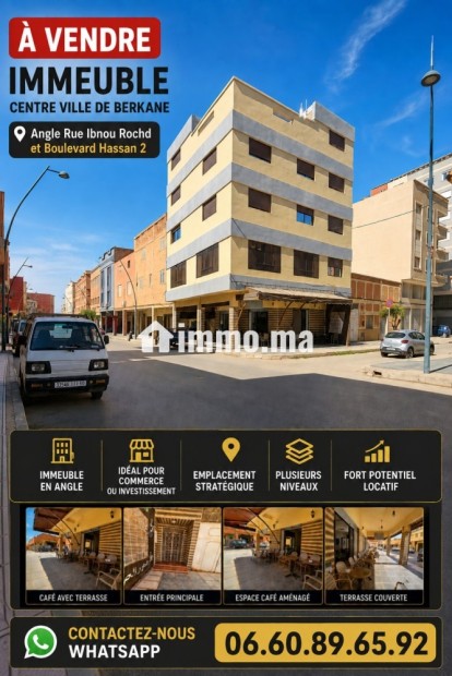 Immeuble avec café fonctionnel à vendre - Vente Immobilier - Berkane - photo 1