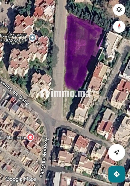 Ensemble foncier environ 1818 m2 zone villa - Vente Immobilier - Meknes - photo 1
