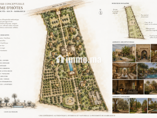 TERRAIN TITRÉ DE PLUS D’UN HECTARE À VENDRE – ROUTE DE FÈS, MARRAKECH - Terrain à vendre - Marrakech
