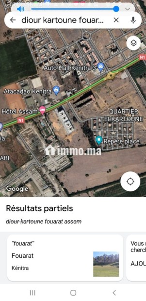 ارض فارغة 380 م مسجلة محفظة 3 وجهات - Vente Immobilier - Kenitra - photo 5