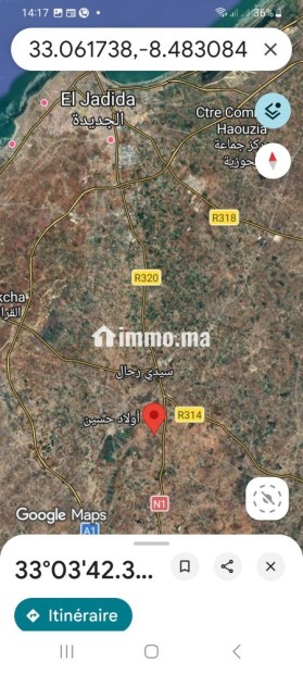 Terrain titré 14000 m2 - Vente Immobilier - El Jadida - photo 1