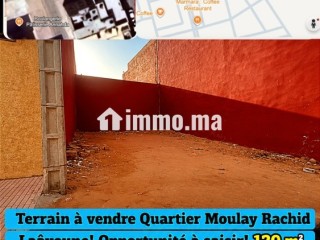 Terrain d'exception 120 m² My Rachid - Terrain à vendre - Laayoune