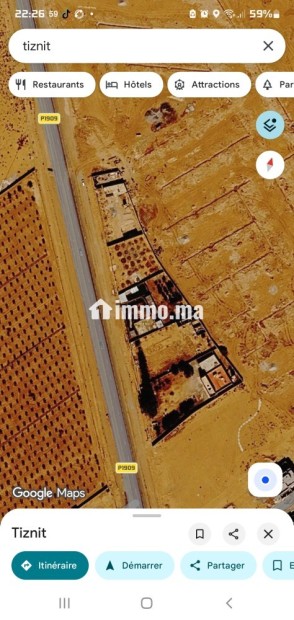 Vend terrain ferme entre tiznit et aglou - Vente Immobilier - Tiznit - photo 1