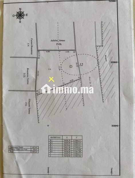 بقعة أرضية محفظة للبيع أكلو - Terrain titré a aglou avendre - Vente Immobilier - Tiznit - photo 3