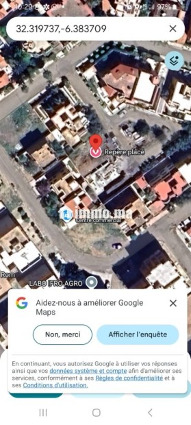Lot de terrain pour villa - Vente Immobilier - Beni Mellal - photo 1