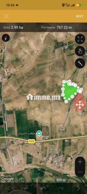 Terrain agricole titré 3,95 Ha - Non loti - Vente Immobilier - Beni Mellal - photo 2