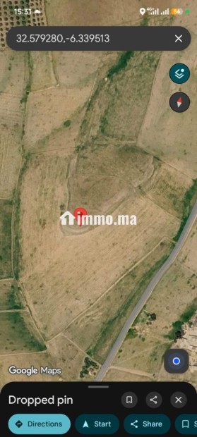 Terrain agricole titré 3,95 Ha - Non loti - Vente Immobilier - Beni Mellal - photo 1
