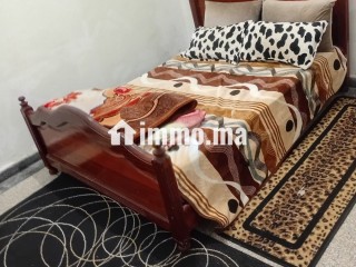 شقة سفلية مفرشة بابها معزول للكراء - Appartement à louer - Safi
