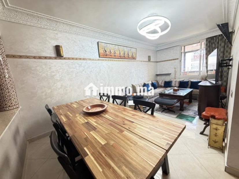 Bel appartement en location à Hay El Menzah. 4 pièces confortables. Salon traditionnel et porte blindée - Location Immobilier - Rabat - photo 1