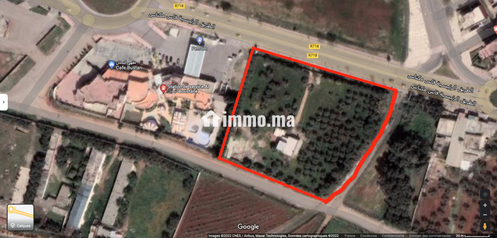 Terrain titré 1 hectare Wislane Meknès - Vente Immobilier - Meknes - photo 1