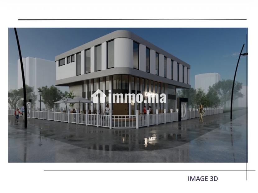 Café, Boulangerie et Plateau de bureau R+1 - Vente Immobilier - Casablanca - photo 1