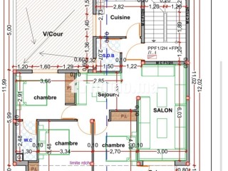 بيع بقعة تشاركية 120 متر مربع - Terrain à vendre - Benslimane
