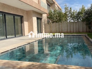 Villa neuve vide 4 ch piscine à louer Marrakech - Villa à louer - Marrakech